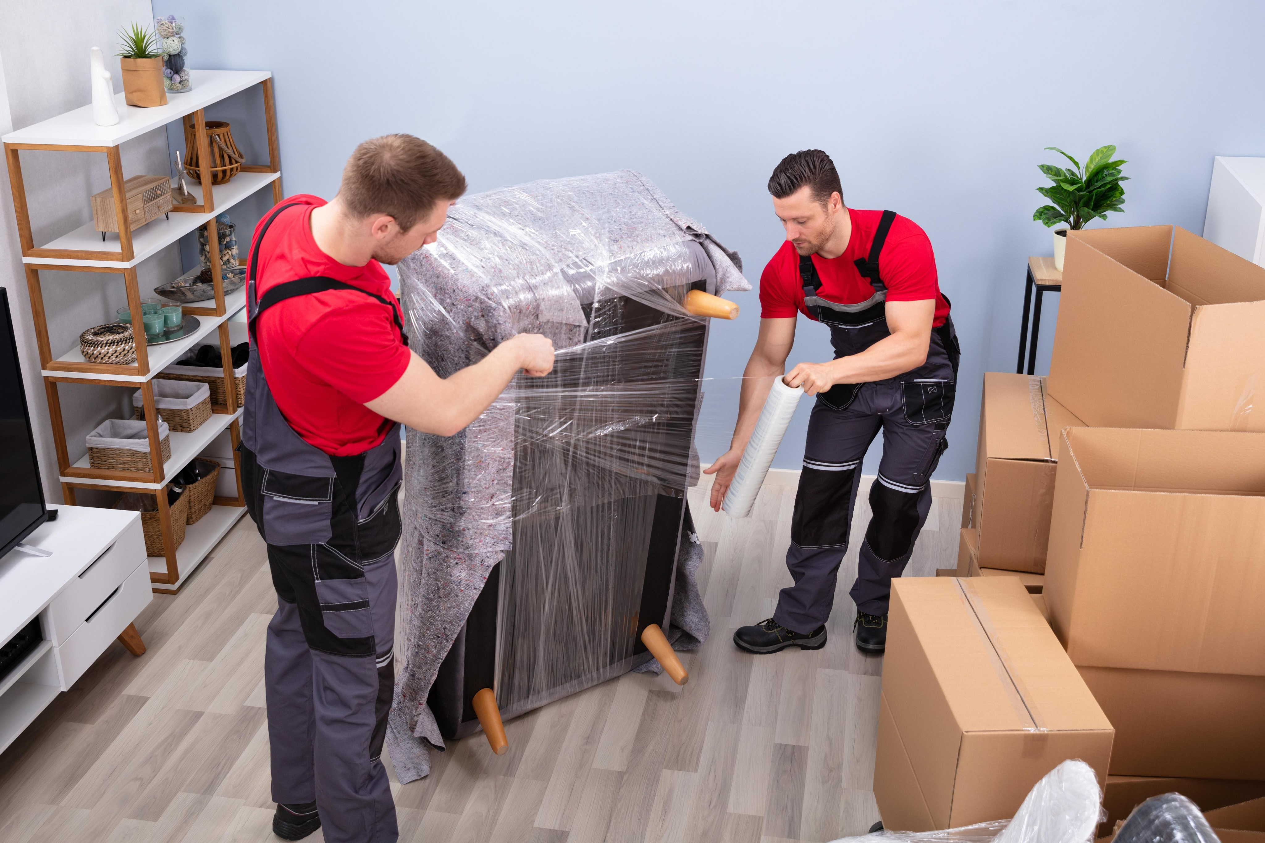 Move Crew Professional Movers Packing Furniture